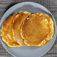 Buttermilk Pancakes · Available in regular or silver dollar.