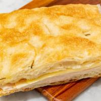 Teofila · Half Size Sandwhich on Focaccia Bread, Prosciutto Cotto (Italian baked ham), Fontina Cheese