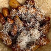Crispy Potatoes · bagna cauda, pecorino