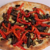 Grilled Vegetable · Grilled Eggplant, Zucchini, Roasted Peppers, Portabella, Sun Dried Tomato Pesto, Goat Cheese