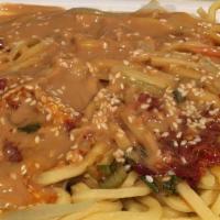 Cold Or Hot Noodle With Sesame Sauce · Spicy!