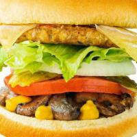 Single Veggie Burger · One organic veggie patty made of whole grains, seasoned veggies, and cheese with your favori...