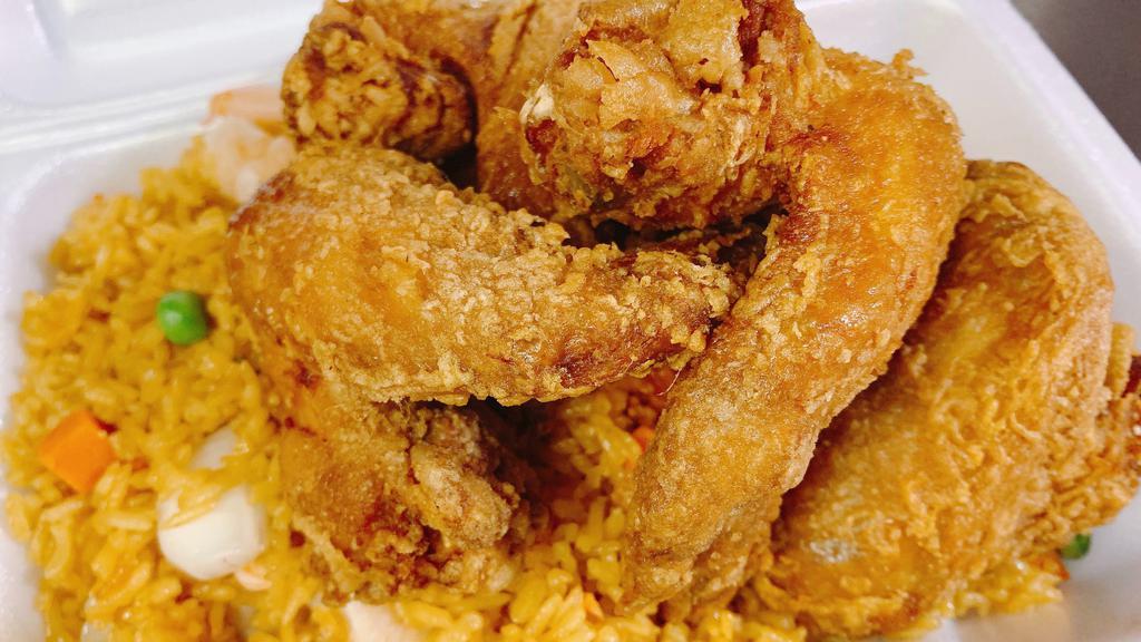 Fried Chicken Wings (4)（鸡翅） · 