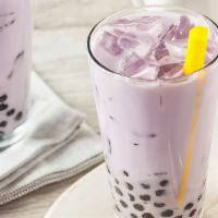 Taro Bubble Tea · Dairy Free
With Tapioca