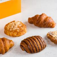 Croissant Tasting · A box of our 5 signature croissants, including: 
- Classic Croissant made with Beurre d'Isig...