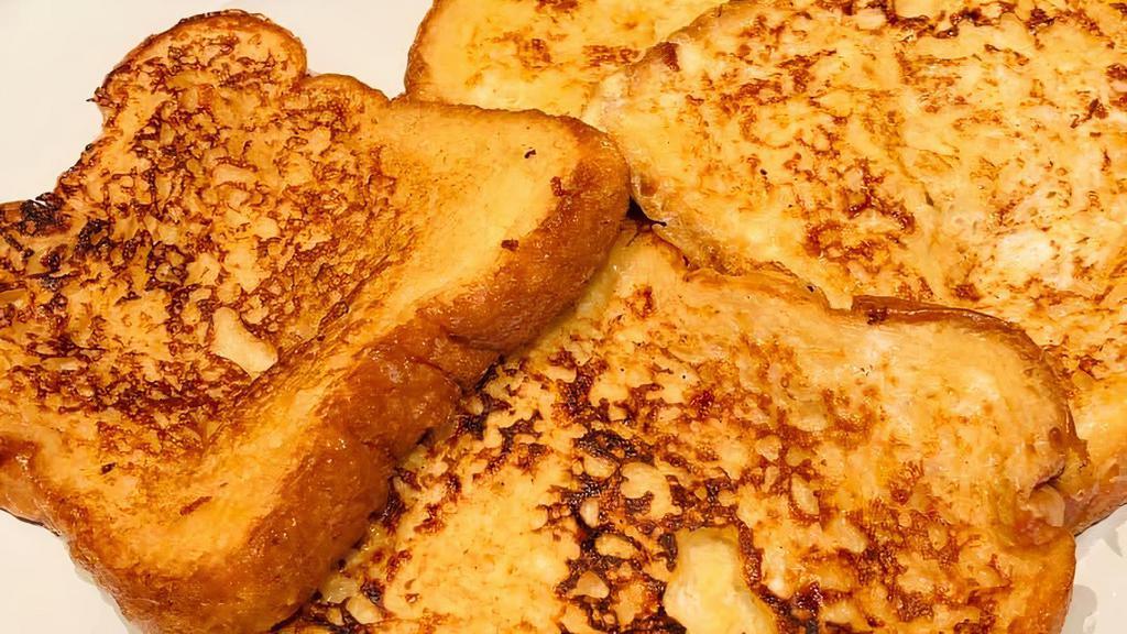 French Toast · Pan-fried bread.