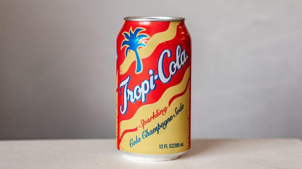 Tropic-Cola · Sparkling cola champagne soda.