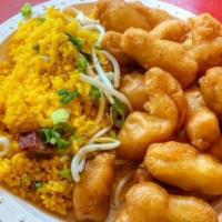 Sweet And Sour Chicken (Combo Platter) · 
