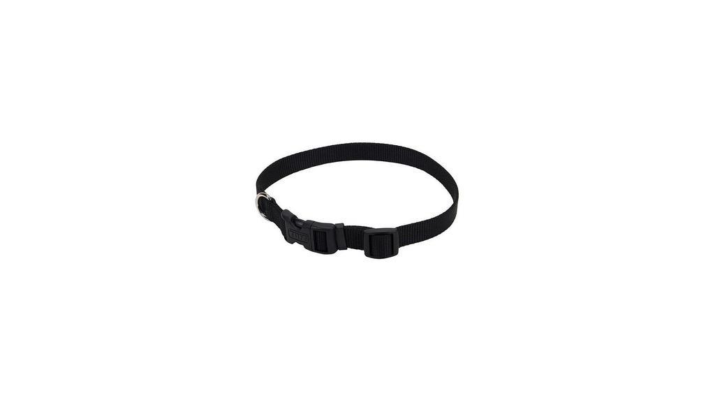Coastal Black Nylon Collar Medium · 1 pack.