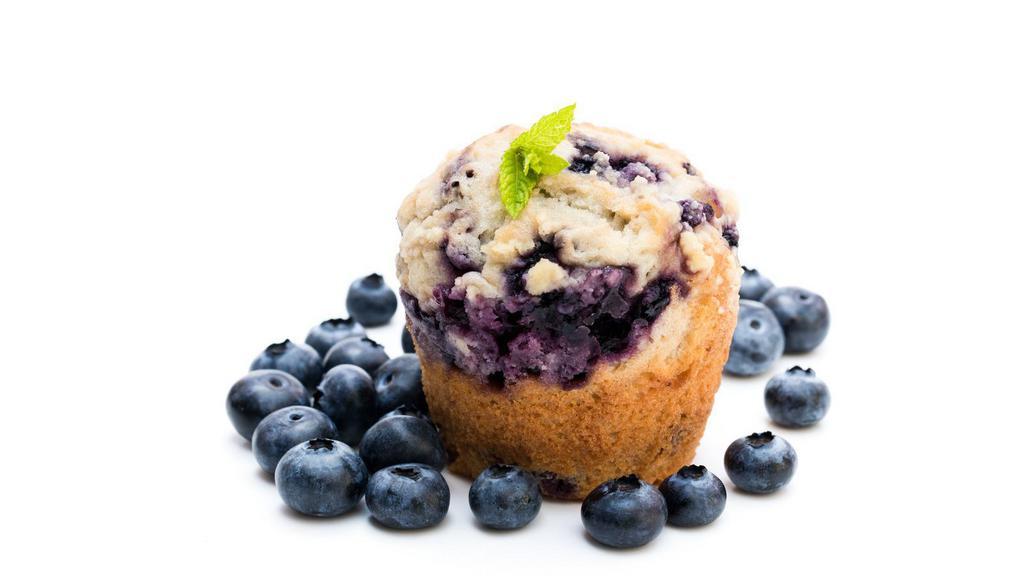 The Blueberry Muffin · Fresh blueberry flavored muffin.