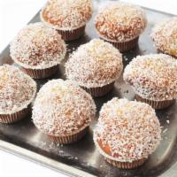 Coconut Muffin · Fresh coconut flavored muffin from scratch.