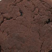 Jumbo Black Cookie · Black flavored cookie, Jumbo sized!