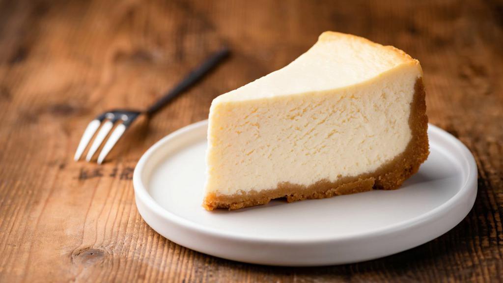 Cheesecake · Classic cheesecake with a rich, creamy consistency.
