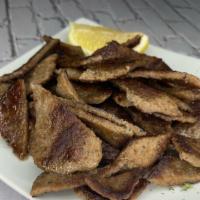 Gyro Meat Appetizer · Served with pita and Tzatziki sauce