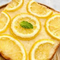 Honey Lemon Toast · honey and lemon with mint