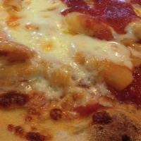Half-Baked Ziti Pizza · Penne noodles with ricotta and mozzarella cheese