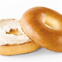 Plain Cream Cheese (W/ Bagel Or Bread Selection) · 