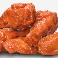 Buffalo Chicken Wings  · 6 Pieces | Served With Blue Cheese Or Ranch Dip