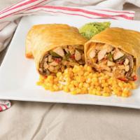 Grilled Chicken  Chimichanga · 
