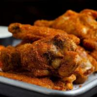 Wings · Wings Smoked In House. Served With Carrots, Celery and Blue Cheese Dressing. Come With Your ...