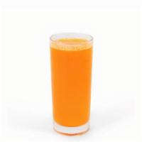 What'S Up Doc? Juice · Carrot, orange, lemon, ginger, and turmeric.