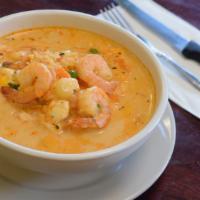 Chupe De Camarones
 · Hearty Shrimp Chowder Soup