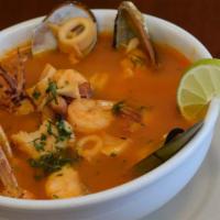 Parihuela · Hearty Seafood Soup
