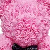 Pink Rose Bear  · surprise MOM   with this fabulous rose teddy bear