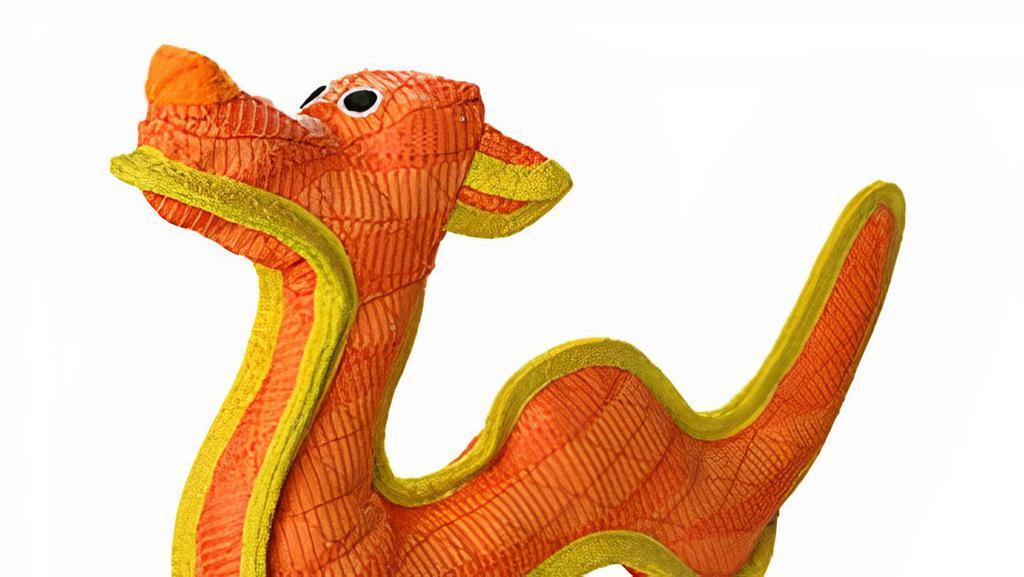 Duraforce Dragon · This dragon has durable woven fibers. It squeaks and floats! Machine washable.