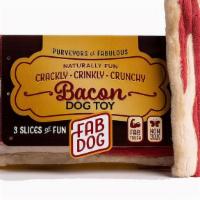 Fabdog Bacon · Are you a bacon lover? Now your pup can be too with this adorable plush bacon toy!