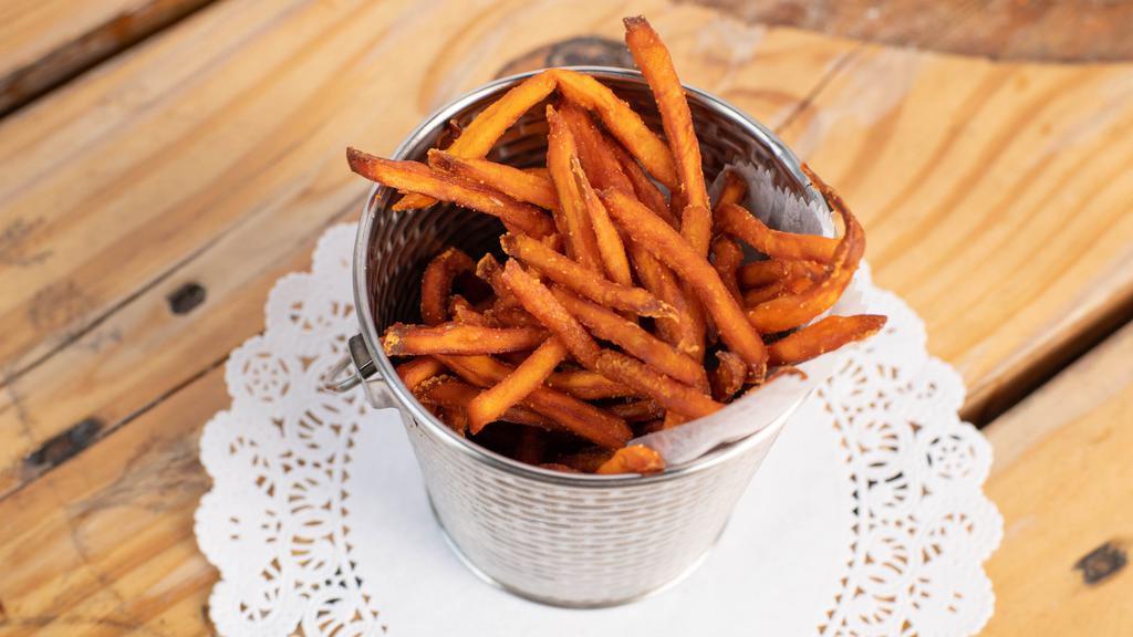 Sweet Potato Fries · Vegan.