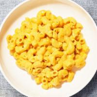 Macaroni Pasta · Macaroni pasta with choice of sauce and toppings.