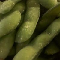 Edamame · Lightly boiled and salted.
