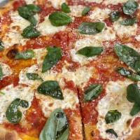 Margherita Pizza Slice · House Made Margherita Sauce With Fresh Basil and House Made Mozzarella