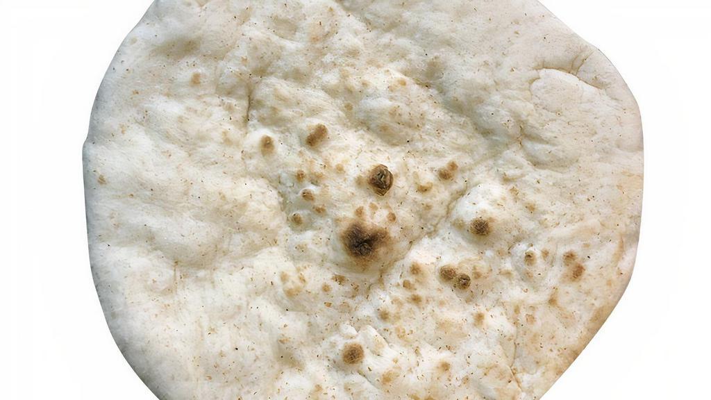 Side Of Pita · 1 whole pita Allergen: Contains Gluten, Soy, Pea, Mustard, and Sesame