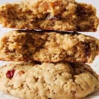 Oatmeal Apricot Cranberry · Classic oatmeal cookie with apricot and cranberry.