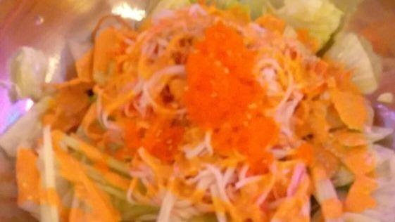 Spicy Kani Salad · Spicy. Crab, spring mix, sesame oil, spicy mayo, and masago.