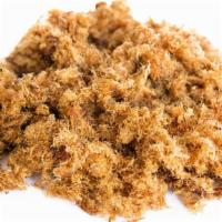 Pork Floss · Pork Floss is a dried jerky type product with a light and fluffy texture similar to cotton, ...