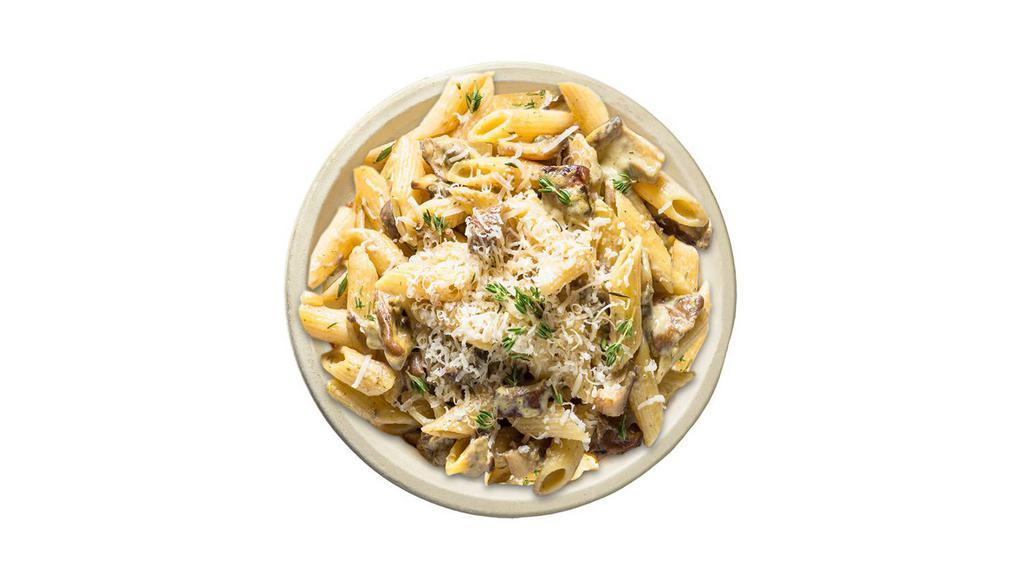 Build Your Own Pasta · Choose From Any of Our Fresh Toppings, Cheese & Protein Fast Fired in 2 minutes!