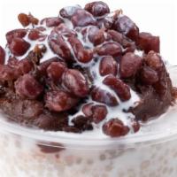 Red Bean Sago Coconut Milk · Sweet and Rice tastes of Coconut combined with slow-cooked red bean and sago.