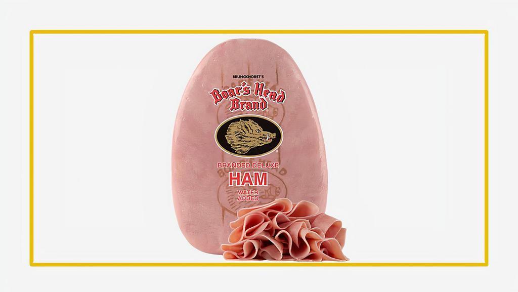 Boar'S Head - Deluxe Ham · Slow-cooked for a tender taste, this was boar's head's very first product and continues to be a favorite today.