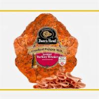Boar'S Head - Cracked Pepper Mill Smoked Turkey Breast · Delicately smoked for zesty farmhouse fresh flavor in every slice, boar’s head cracked peppe...
