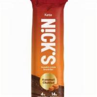 Nick'S Karamell Choklad Keto Protein Bar (1.76 Oz) · Nick's Swedish-style snack bars are packed with protein and a layer of gooey karamell, and t...
