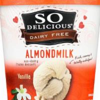 So Delicious Almond Milk Ice Cream · Your choice of So Delicious Almond Milk Ice Cream!
