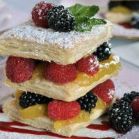 Fresh Gourmet X-L Crispy Berry Napoleon · This Napoleon can be the best thing you can ever have in your entire life and we are not eve...