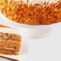 Gourmet Carrot Cake Slice With Whip Cream · Traditional, tasty, and lovingly crafted using only the finest ingredients. Organic carrots,...