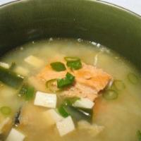 Miso Salmon Soup · 