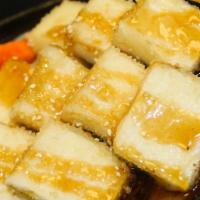 Tofu Teriyaki · Served with miso soup or salad and rice.