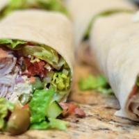 Low Sodium Wrap · Fresh Wrap made with Low sodium turkey, white American cheese, lettuce, tomato and Italian d...