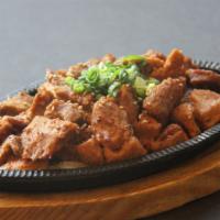 Kara Buta Itame · Stir-fried spicy pork.